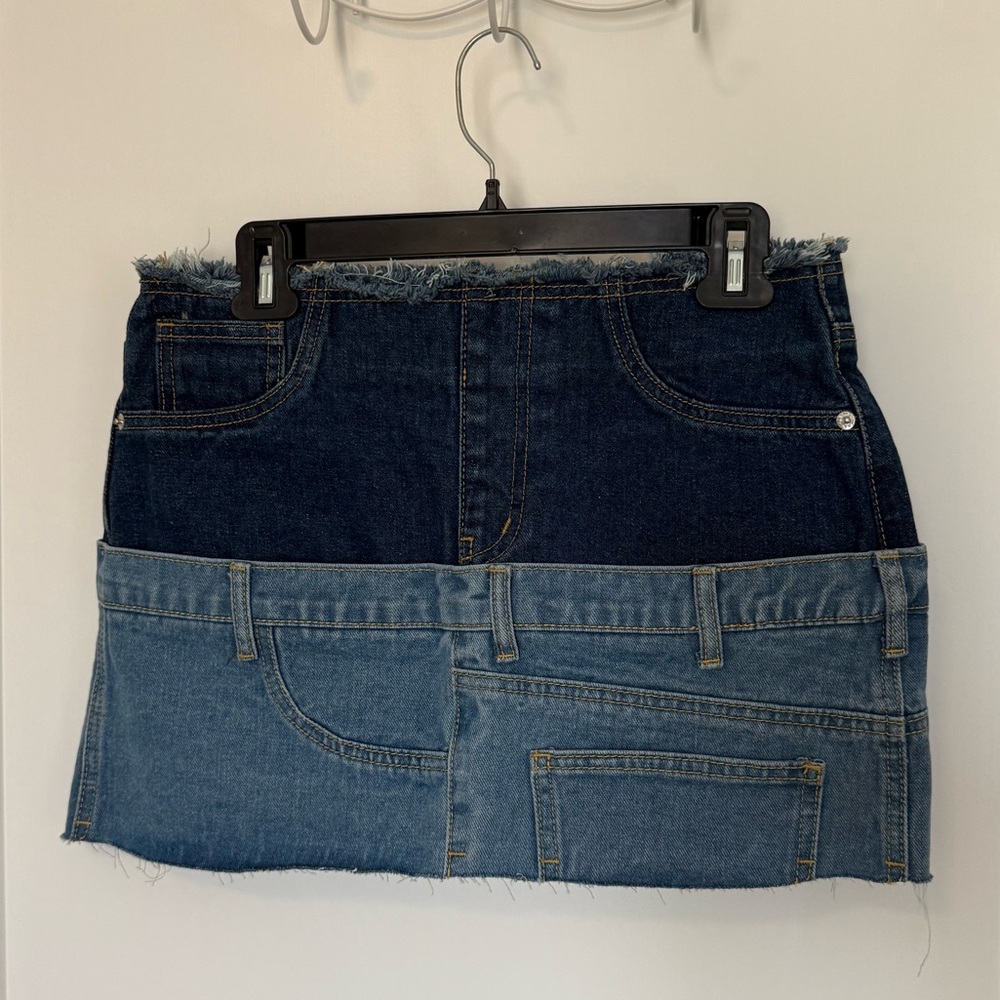 NWT Pretty Little Thing denim skirt